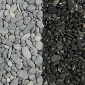 Beach Pebbles schwarz